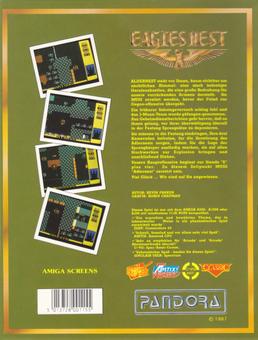 Into The Eagle's Nest - Dos