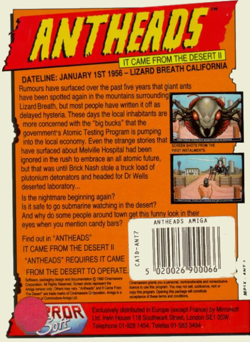 It Came from the Desert II - Antheads - Dos