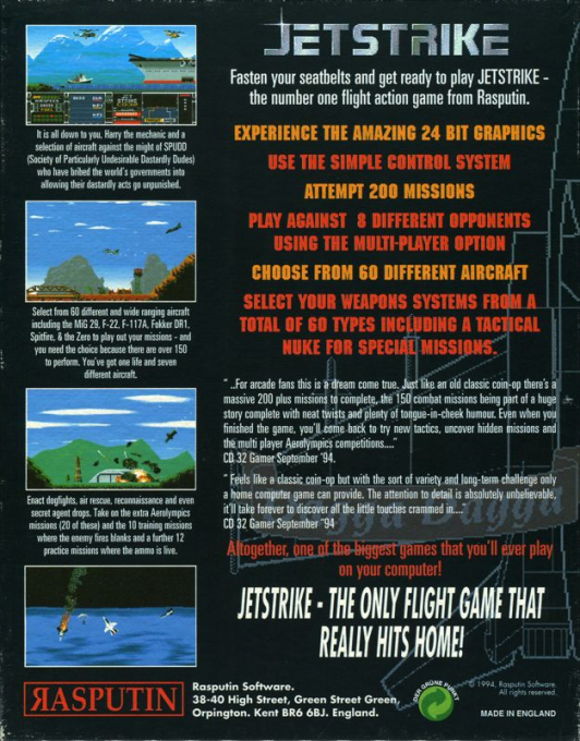 Jet Strike - Dos