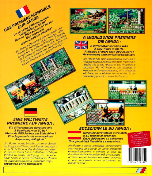 Jim Power In Mutant Planet - Dos