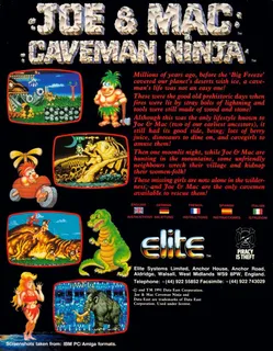Joe & Mac - Caveman Ninja dos