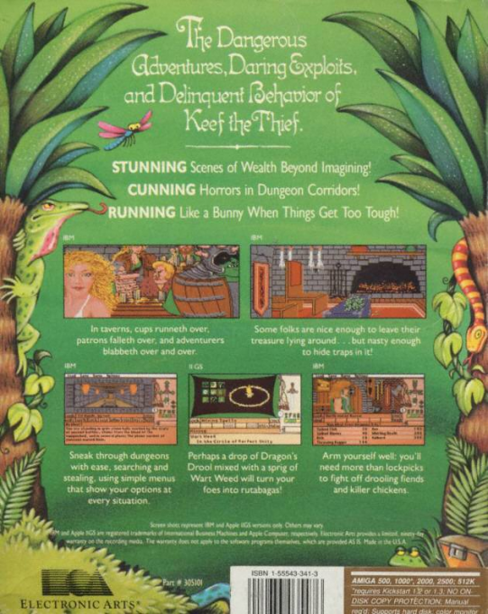 Keef the Thief - A Boy and His Lockpick - Dos