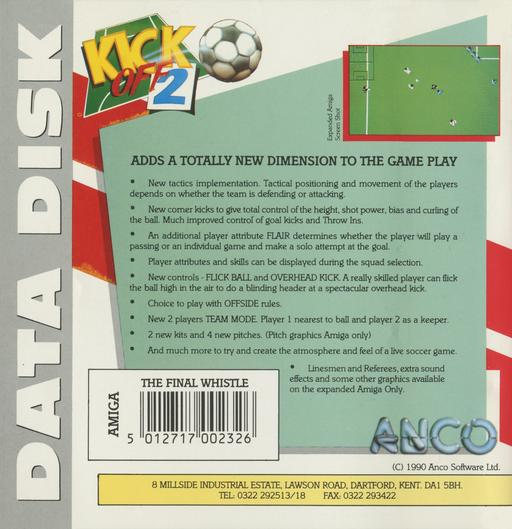 Kick Off 2 - Return to Europe v2.1e - Dos