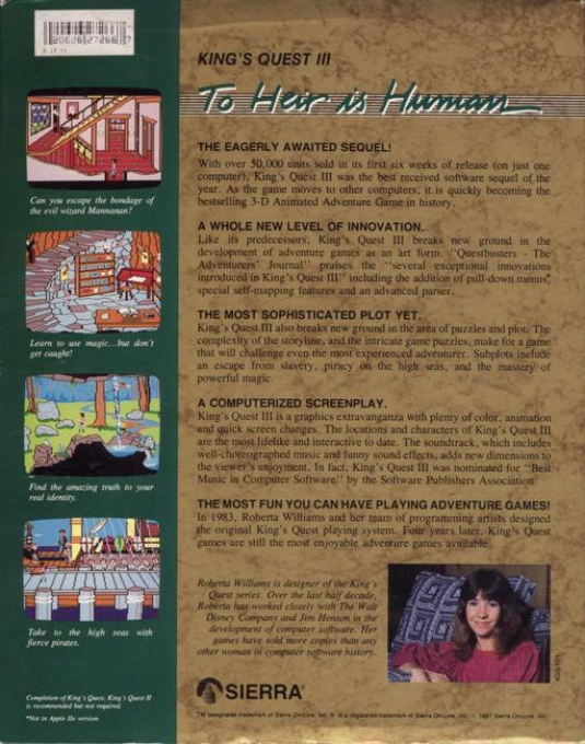 King's Quest 3 - To Heir Is Human - Dos