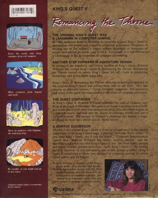 King's Quest II - Romancing the Throne v2 0J - Dos