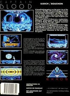 L'Arche du Capitaine Blood dos