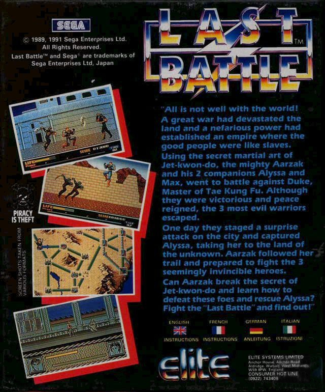 Last Battle - Dos