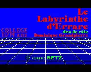 Le Labyrinthe d'Errare