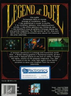 Legend Of Djel dos