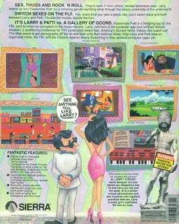 Leisure Suit Larry 5 - Passionate Patti Does a Little Undercover Work dos