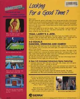 Leisure Suit Larry In The Land Of The Lounge Lizards (Enhanced) dos