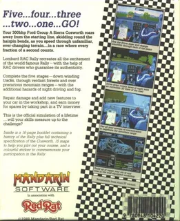 Lombard RAC Rally dos