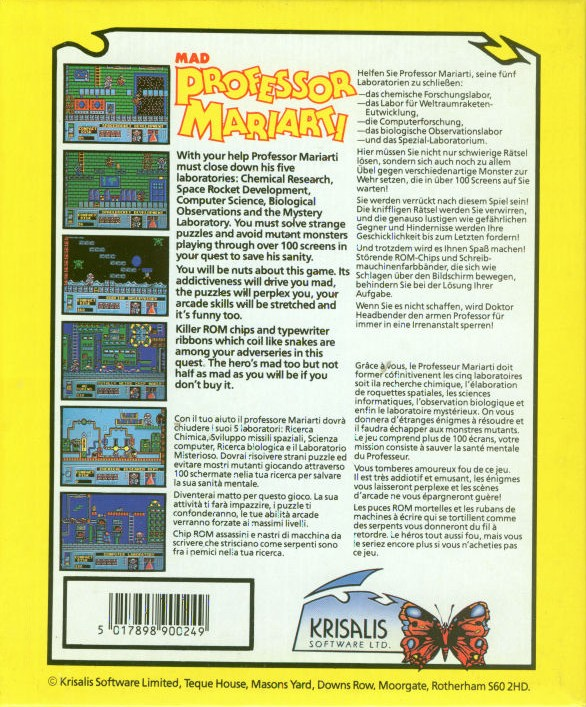 Mad Professor Mariarti - Dos