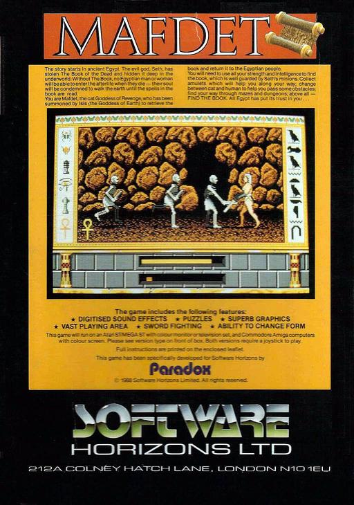 Mafdet and the Book of the Dead - Dos