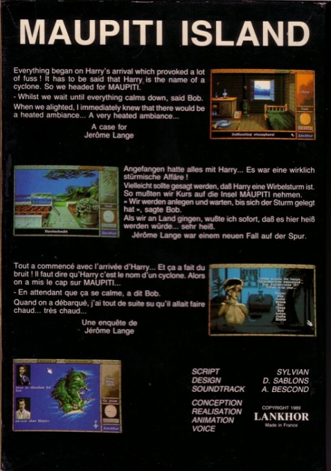 Maupiti Island - Dos