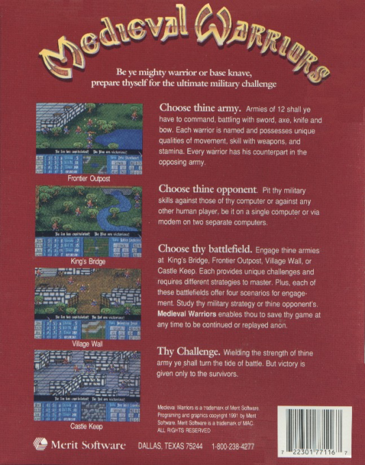 Medieval Warriors - Dos