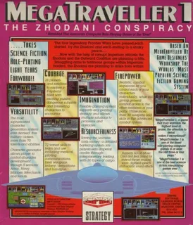 Megatraveller 1 - The Zhodani Conspiracy dos