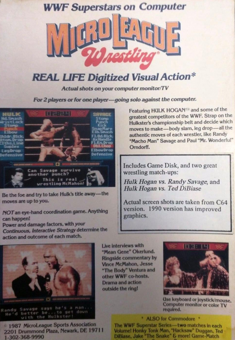 Microleague Wrestling - Dos