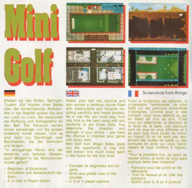 Mini Golf - Dos