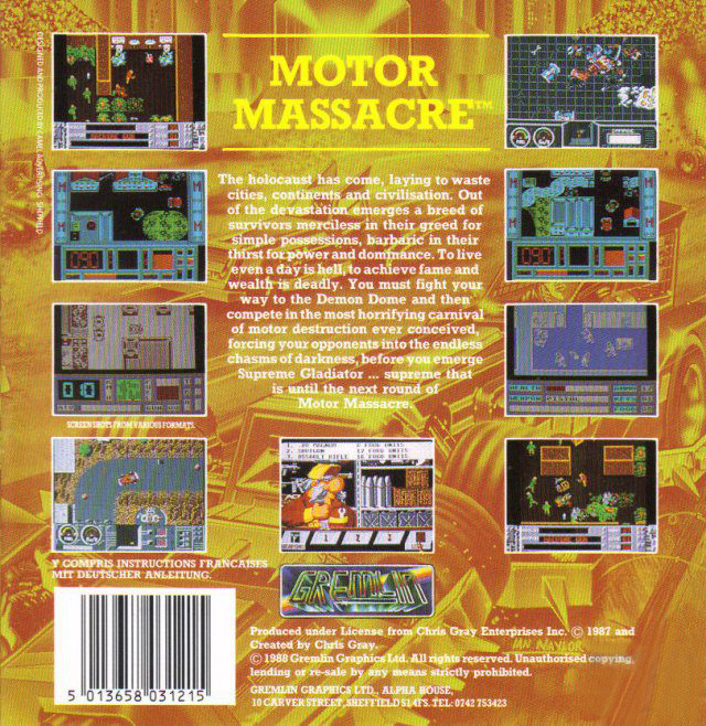 Motor Massacre - Dos