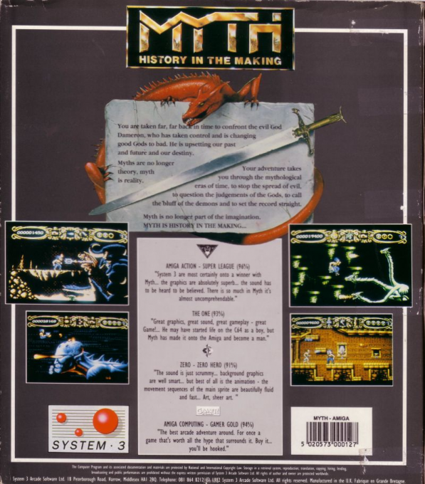 Myth - History in the Making - Dos