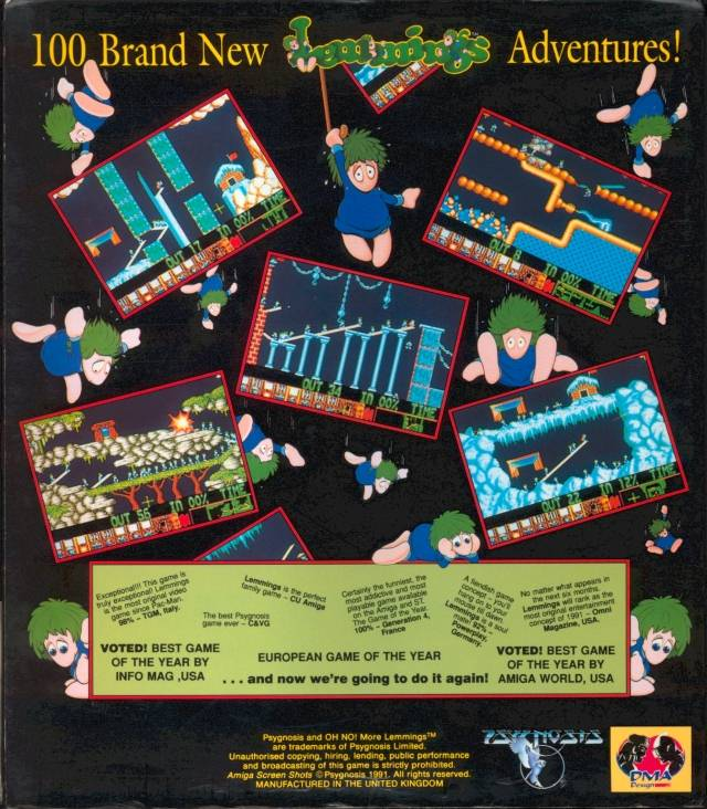 Oh No! More Lemmings - Dos