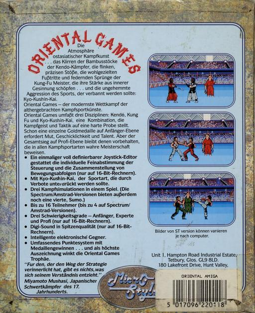 Oriental Games - Dos