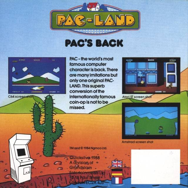 Pac-land - Dos