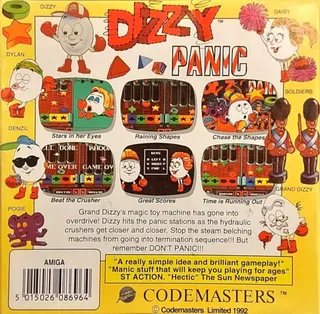 Panic Dizzy dos