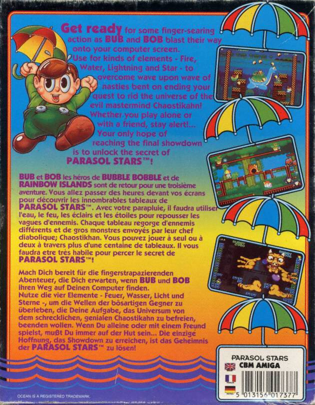 Parasol Stars - Rainbow Islands 2 - Dos