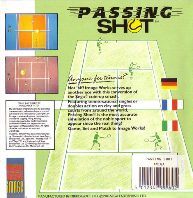 Passing Shot - Dos