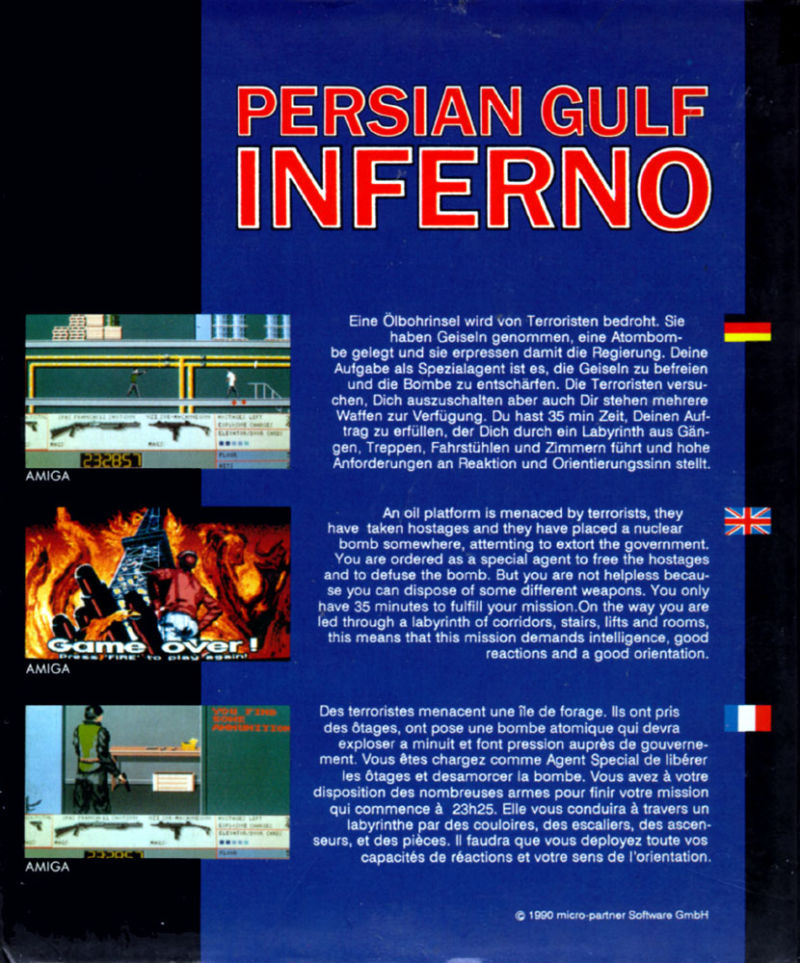 Persian Gulf Inferno - Dos