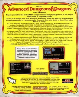 Pool of Radiance dos