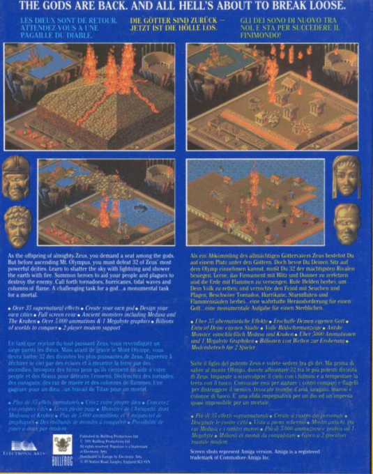 Populous 2 - Trials Of The Olympian Gods - Dos