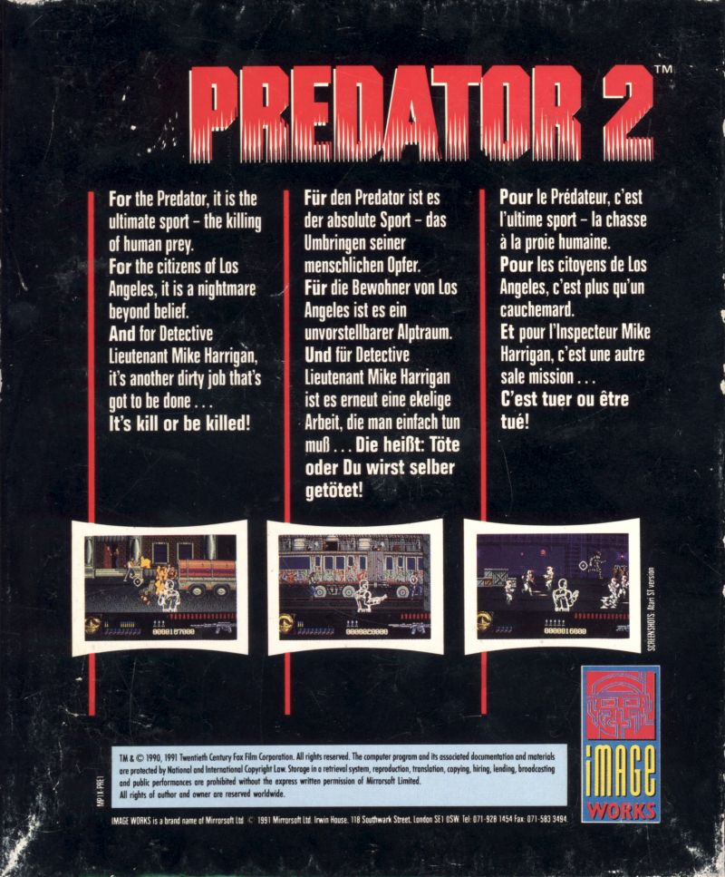 Predator 2 - Dos