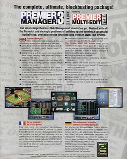 Premier Manager 3 dos