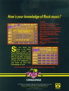 Rock Challenge - Dos