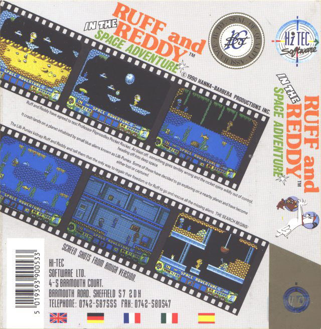 Ruff And Reddy In The Space Adventure - Dos