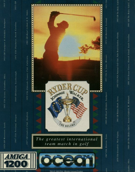 Ryder Cup - Johnnie Walker
