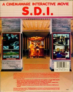 S.D.I. (Cinemaware) dos