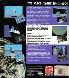 Shuttle - The Space Flight Simulator dos