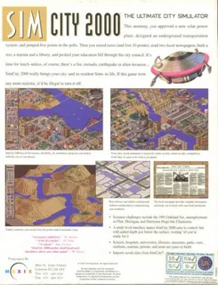 SimCity 2000 - Extra Cities Vol. 1 dos