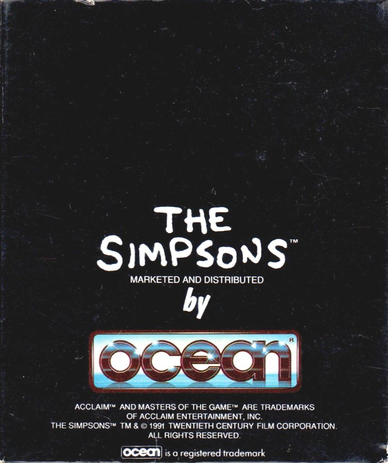 Simpsons - Bart Vs The Space Mutants, The - Dos