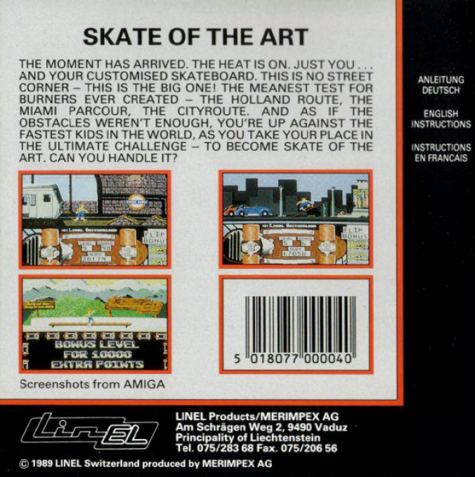 Skate of the Art - Dos