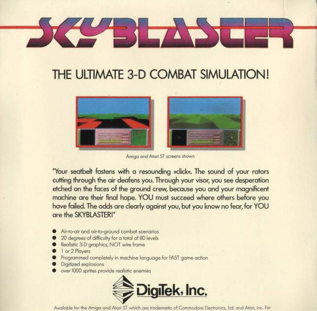 Skyblaster - Dos