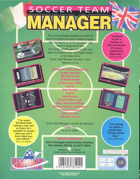 Soccer Team Manager - Dos