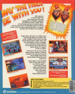 Space Quest 4 - Roger Wilco And The Time Rippers dos