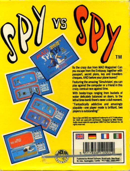 Spy Vs Spy - Dos