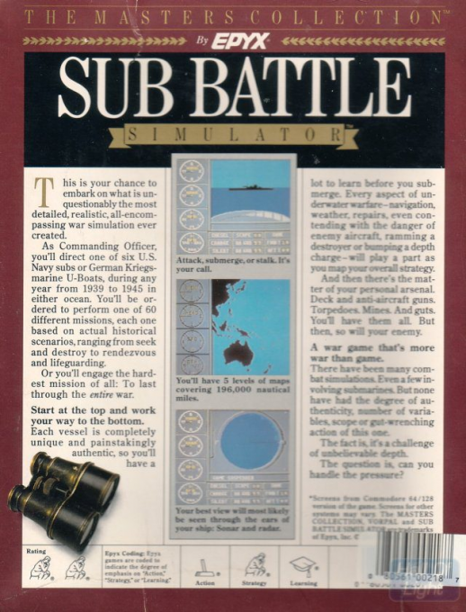 Sub Battle Simulator - Dos