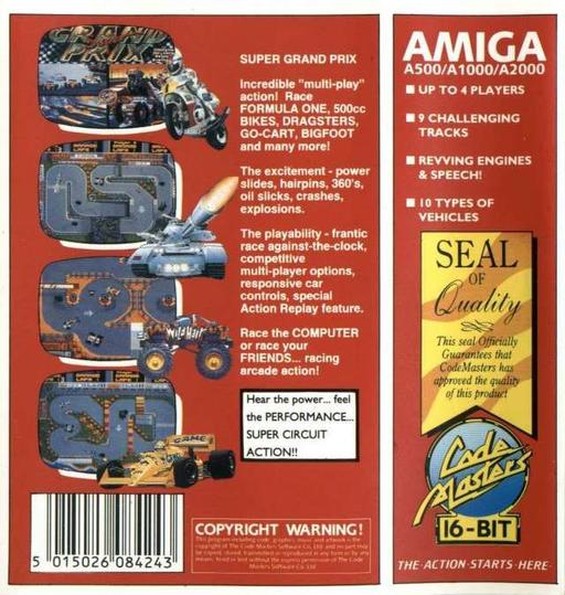 Super Grand Prix - Dos